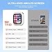 4K Vlog Selfie Monitor Screen, Ultra Vivid Phone Vlog Selfie Monitor, Bluetooth Remote Back Camera Monitor for Content Creator - Ivory