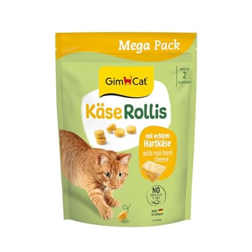 GimCat Käse Rollis für Katzen