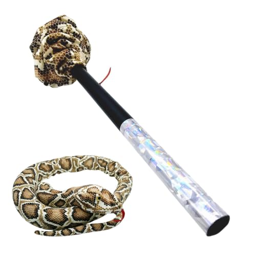 Serpiente mágica transformable con diseño gadget realista y cómico