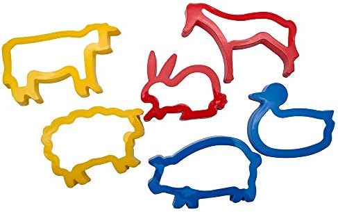 Strong Plastic Cookie/Dough Cutters - Giant Pack of 24 Assorted Cutters