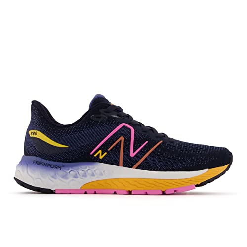 Image of New Balance Women's Fresh Foam 880 V12 Running Shoe, Eclipse /Vibrant Apricot, 8.5 Medium