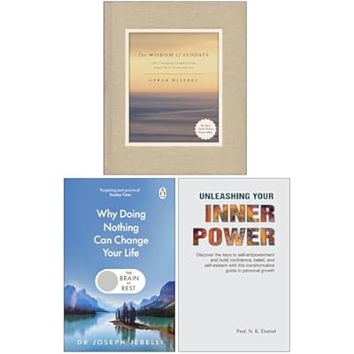 The Wisdom of Sundays, The Brain at Rest & Unleashing Your Inner Power 3 Books Collection Set