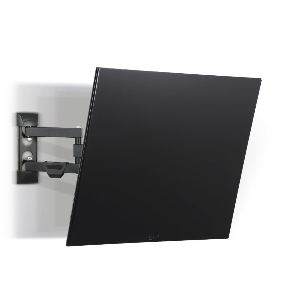 Hama TV Wandhalterung schwenkbar, neigbar, ausziehbar (TV Wandhalterung 19-50 Zoll, VESA 50x50 bis VESA 200x200, bis 25kg, mit fischer-Dübeln) schwarz