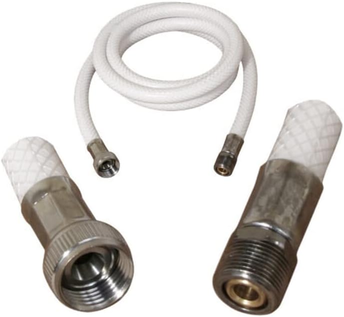 Scandvik 10289P 6' White Nylon Hose for Elbow Sprayer 15/1, 3/8 BSP
