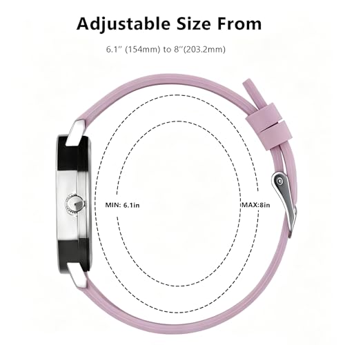 Image of cicininc Nurse Watch for Women,Analog Nursing Watches with 12 /24 Hour Military Time,Second Hand