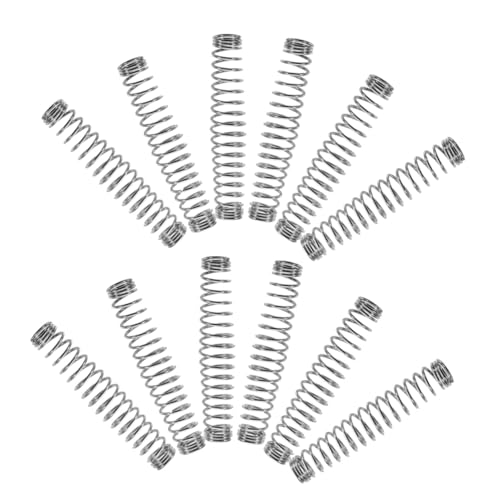 DOITOOL 12 piezas Resortes de Compresión para Tijeras de Podar Acero Inoxidable Resistente Reducción de Ruido Diseño Silencioso Compatibles con Tijeras de Jardín y Recorte de Ramas