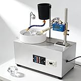 Máquina pulidora angular de precisión para piedras preciosas, pulidora de joyas para facetado de gemas, amoladora plana de corte con posicionamiento angular, máquina lapidaria fina de velocidad