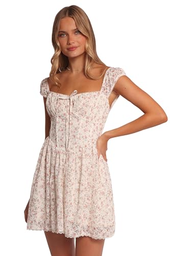 Sabella Mini Dress - Blush Azalea XL