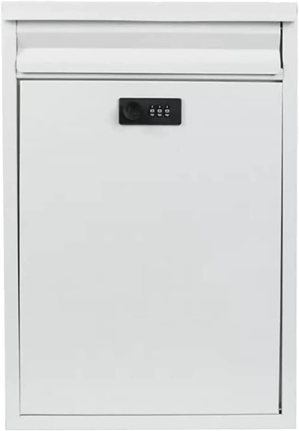 Exquisite Mailbox Large Capacity Mailboxes Rectangular Combination Lock Post Box Outdoor Wall Mount Mailbox Galvanized Sheet Drop Box Safer