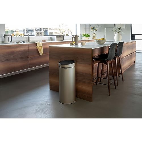 Brabantia Kitchen Touch Abfalleimer, Metallic Gold, 30 l – Bild 6