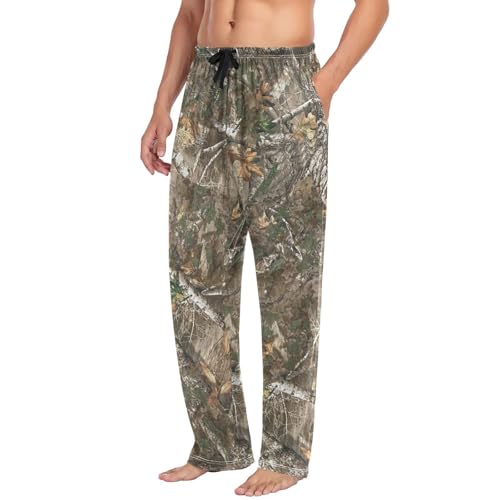 Laprad Men's Pajama Pants Lounge Pjs Bottoms Soft Sleep Pant with Pockets Drawstring4