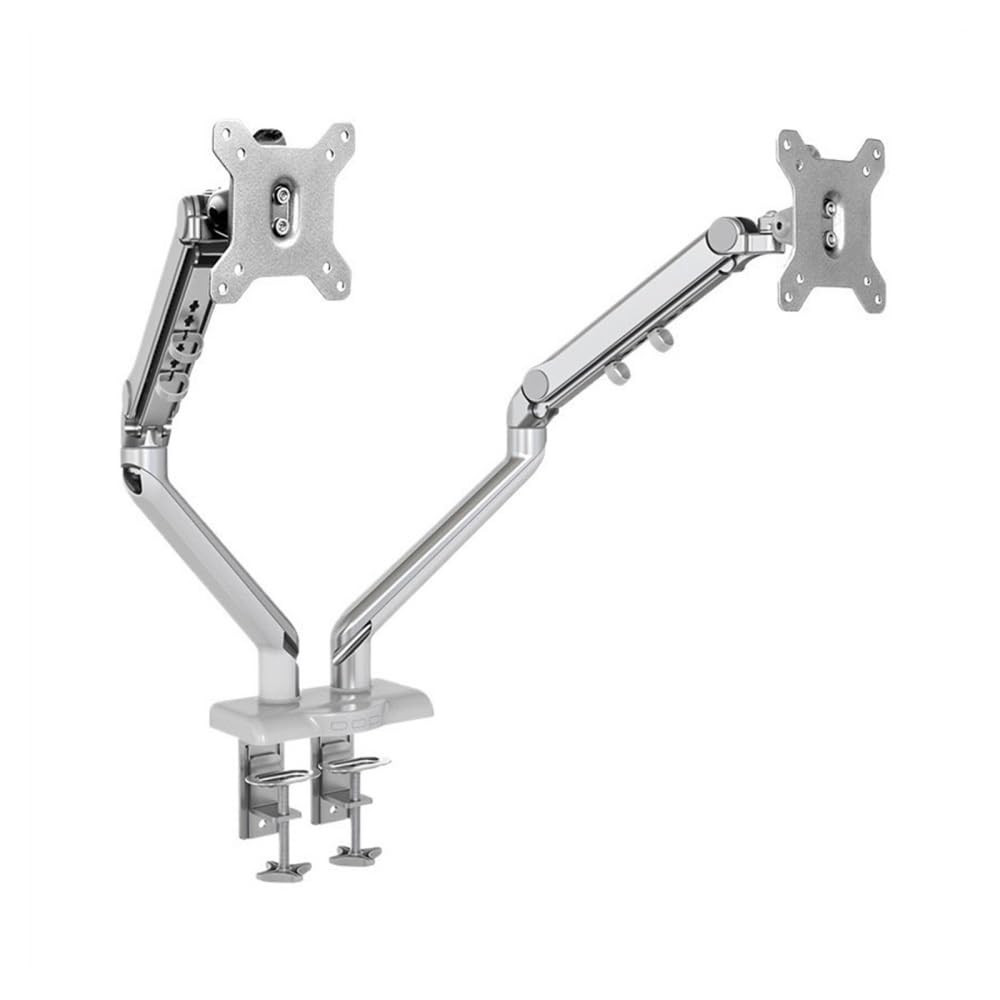 SaryEdge Height - Adjustable Monitor Stand Arm Dual Monitor Mount for 17"-32" Screens, Mechanical Spring Monitor Desk Mount, Fully Adjust Dual Monitor Arm with,