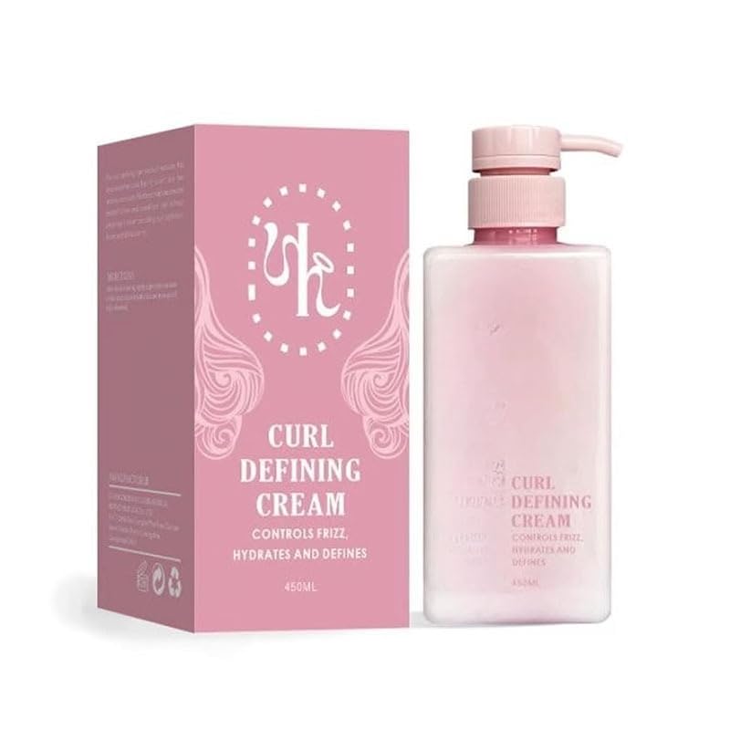 Styling Curl Cream Anti-frizz, Volumising, Natural, Fluffy, Smooth, Moisturising Hair Care