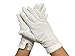 White Men's Nylon Cotton Gloves Tuxedo Guard Parade Coin Jewelry Silver Inspection Gloves Snap Cuff