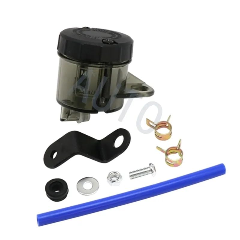 Réservoir de remplacement pour liquide de frein de moto avec support