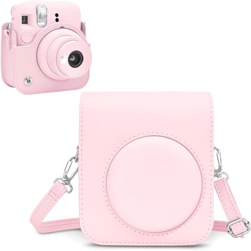 Funda para Cámara Fuji Instax Mini 12 Color Rosa miniatura 1