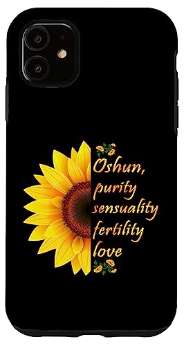 Oshun Orishas Goddess Oxum Ifa Yoruba Religion Gift T-Shirt �X�}�z�P�[�X iPhone 11 �p
