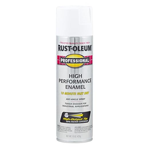 Rust-Oleum 7592838 Enamel Spray Paint, 15 Oz, Gloss White