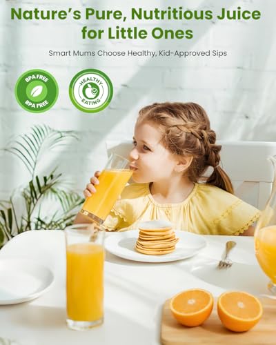 LINKChef Juicer Machines – Cold Press Juicer with 130mm Wide Feed Chute for Whole Fruit, 1.8L Large Capacity for Family Use | 250W Slow Juicing System, Easy to Clean Design, BPA-Free, Quiet Operation - Image 3