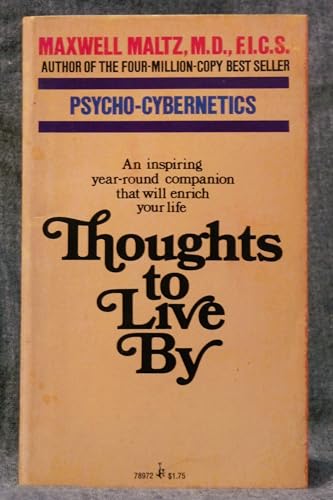 Thoughts to Live By 0671816721 Book Cover