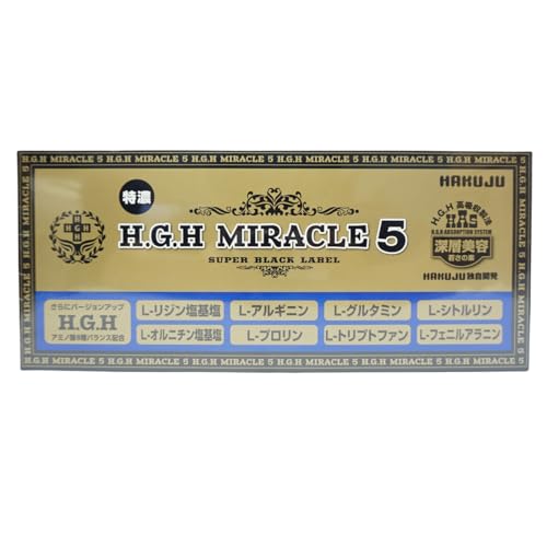 H.G.H MIRACLE5 �`SUPRER BLACK LABEL�` 17g×31�ܓ�
