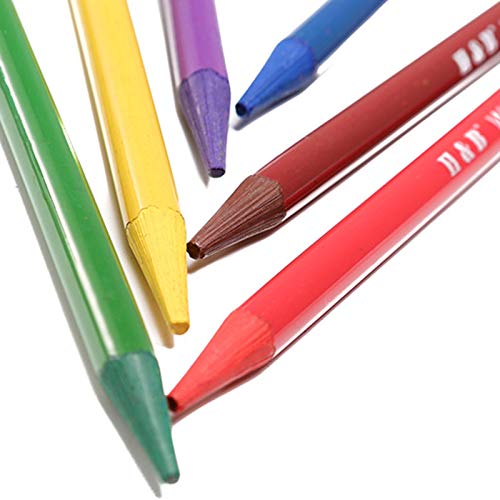 LMUWF Caneta esferográfica solúvel em água com 26 peças, kit de lápis de cor, caneta mecânica, bastã