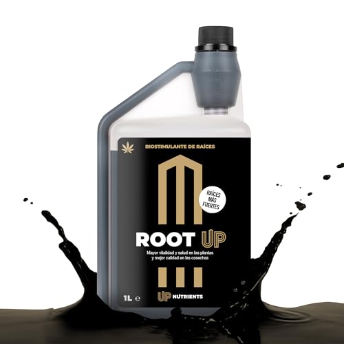 UP NUTRIENTS Bio Estimulador de Raíces ROOT UP 1 L - Fertilizante Radicular Enraizante 100% Orgánico Plantas, Cultivos y Esquejes - Abono Activador Raices Robustas, Grandes y Sólidas