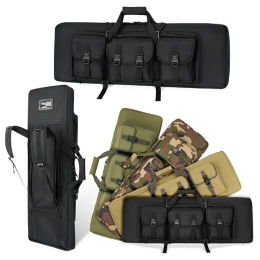 Durable 32 Inch Double Rifle Soft Bag Case