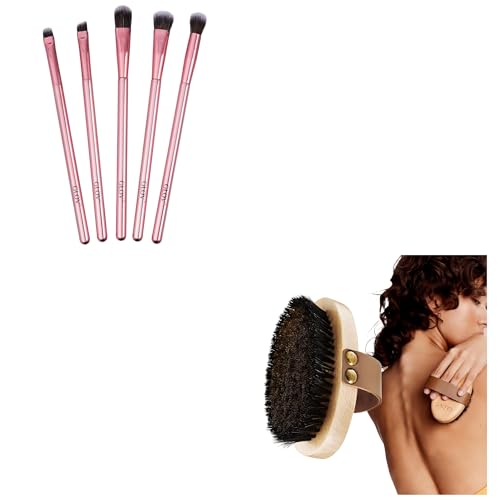 GLOV Ensemble Beauté Pinceaux Maquillage et Brosse à Sec aux fibres douces haute densité