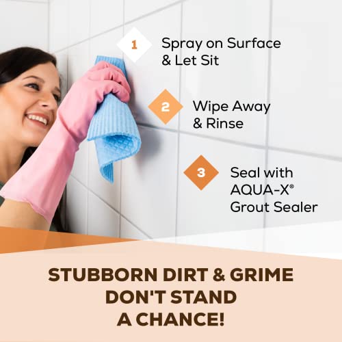 Obsess Grout & Tile Cleaner: Grout Cleaner For Tile Floors | Bathroom Tile Cleaner | Non-Toxic Professional Strength Brightener | Ceramic Tile And Grout Cleaner, Also For Marble, Granite #TOP3