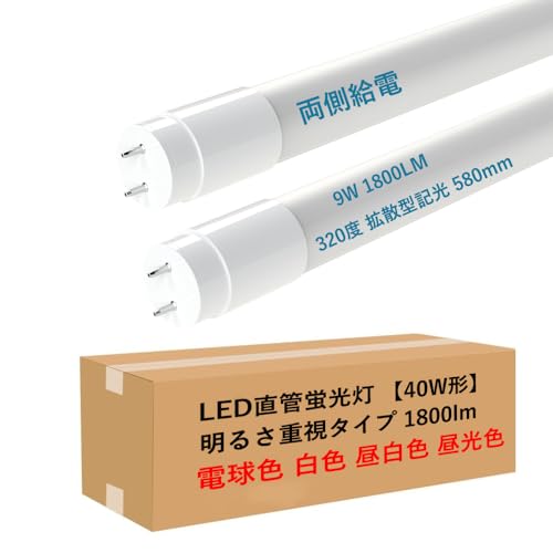 KKRGB LEDu 20W`  58cm d9W S1800LM O[Hsv ȃGl^Cv T8 580mm 20w` 20W^ 20w LEDǌu20w` G13 Px ȃGl ߓd΍ HƖ q ƒ 