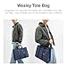 Coach Wesley Tote Bag in Signature Denim, Deep Blue