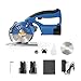 VEVOR Fabric Cutter, 5-Speed Cordless Electric Rotary Fabric Cutting Machine, 1.1