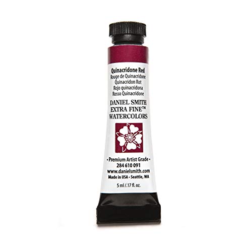 Daniel Smith ダニエル・スミス 水彩絵具 5mlチューブ (Quinacridone Red) 284610091