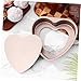 Cabilock Heart Shaped Cake Pan Baking Mold for Weddings Parties Home Use Easy to Demould Smooth Reusable Heart Baking Mold for All Occasions