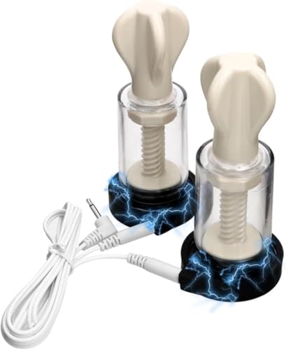 Tazas de pezón eléctricas para noches de complicidad íntima SM