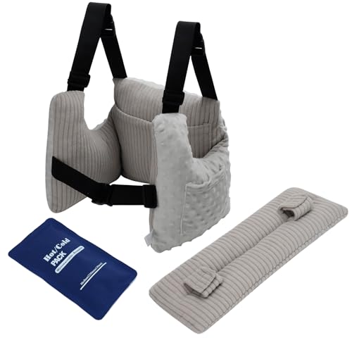 RoamReady Oreillers post-mastectomie après hystérectomie indispensables pour la réduction du sein, fournitures de récupération de la mastectomie, coussin de chirurgie cardiaque, cadeau pour femme