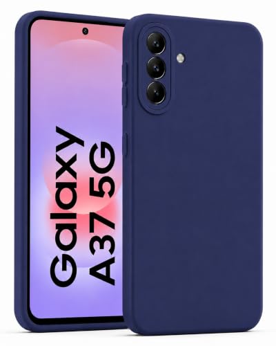 Image of ArmourPro Soft Silicone Back Cover for Samsung Galaxy A37 | Blue