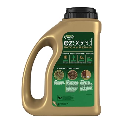 Image of Scotts EZ Seed Patch & Repair Bermudagrass, 3.75 lbs. | Combination Mulch, Bermudagrass Seed and Fertilizer for Repairing Bare Spots, Lawn Patch Repair, Covers Up To 85 Sq. Ft.