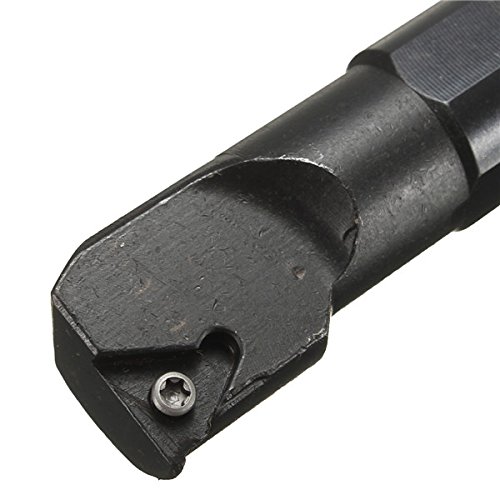 EsportsMJJ Snr0025S16 25X250Mm Tornio Barra di Alesatura Porta Utensile con Un Inserto Ag60 Ir 16