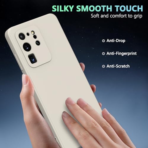 Image of for Samsung Galaxy S20 Ultra Case White, Scratch Resistant with Soft Touch, Slim Thin Phone Cover for Samsung Galaxy S20 Ultra
