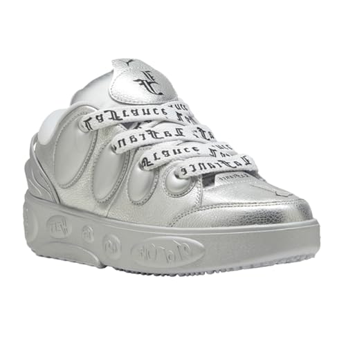 PUMA Mens La Francé Chrome Lace Up Sneakers Shoes Casual - Grey2