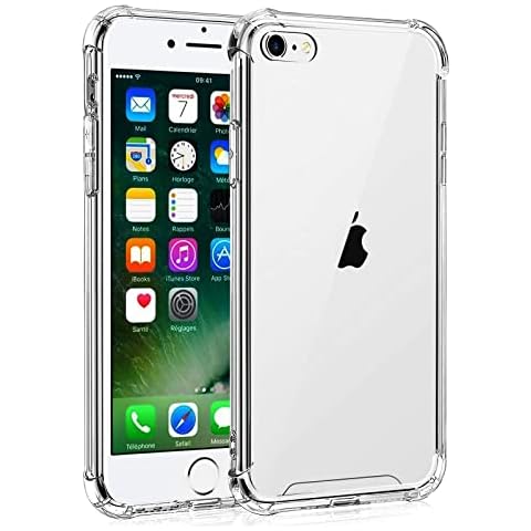 Whioltl Crystal Clear Case for iPhone SE 7 8 Cover