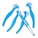 KOMBIUDA 5pcs Denture Care Brush Pp Double Head Aligner