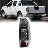 Tail Lights Compatible with 2005 2006 2007 2008 2009 2010 2011 2012 2013 2014 2015 Nissan Navara D40 Passenger Side Rear Tail Light Taillights Rear Light Taillight without Connectors without Bulbs