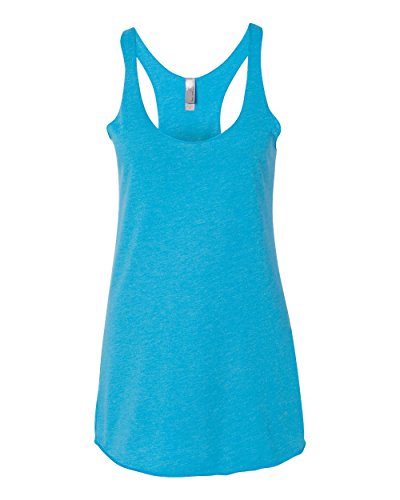 Next Level Apparel 6733 Womens Tri-Blend Racerback Tank Vintage Turquoise Medium