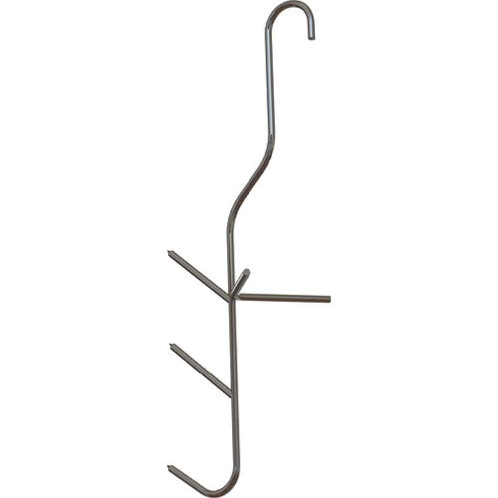 Browin Lot de 5 crochets de fumage – Crochets pour la pêche, le poisson, la viande, le fumage pour fumeurs, barbecues, hameçons de boucher
