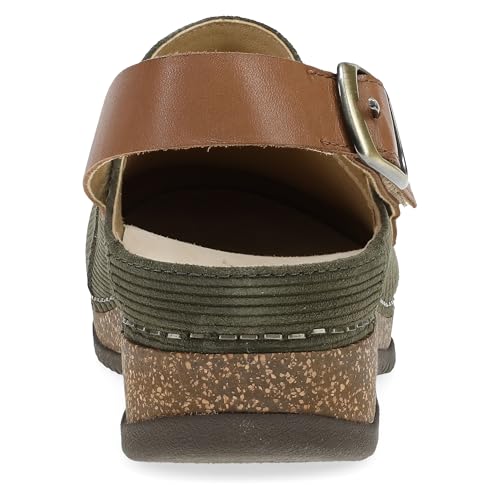 Image of Dansko Merrin Sling-Back Mule Clog for Women-Dual-Density Cork /EVA Midsole and Lightweight Rubber Outsole Provide Durable and Comfortable Ride