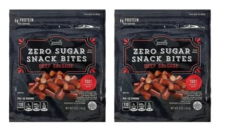 Specially Selected Keto Friendly Gluten Free Zero Sugar Beef Sausage