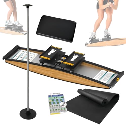 Máquina de ejercicio de esquí indoor para piernas y glúteos miniatura 1